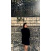 Kadın Uzun Kollu Balıkçı Yaka Kısa şardonlu Kaşkorse Elbise - 134704 Kadın Uzun Kollu Balıkçı Yaka Kısa şardonlu Kaşkorse Elbise - 134704