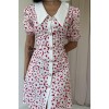 Fuşya Önlük Yakalı Poplin Elbise - 153485 Fuşya Önlük Yakalı Poplin Elbise - 153485