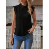 Kadın Kısa Reglan Kollu Yarı Balıkçı Yaka Ithal Krep Bluz - 160067 Kadın Kısa Reglan Kollu Yarı Balıkçı Yaka Ithal Krep Bluz - 160067