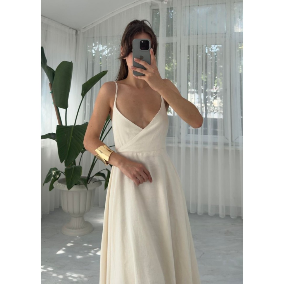 7073 ELBİSE-BEJ - 157116 7073 ELBİSE-BEJ - 157116