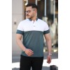 Erkek Yakalı çift Renk Kısa Kollu T-shirt 161258 Erkek Yakalı çift Renk Kısa Kollu T-shirt 161258