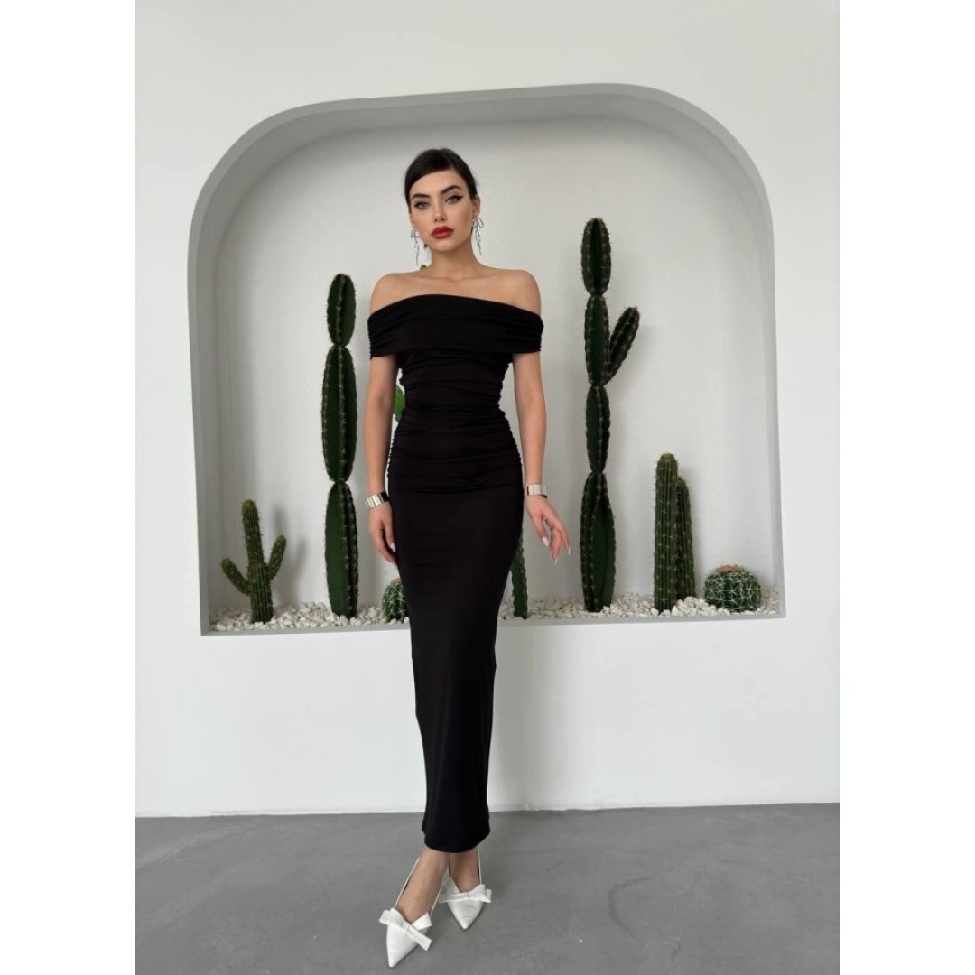 Milan Madonna Yaka Kalem Elbise 152391 Milan Madonna Yaka Kalem Elbise 152391