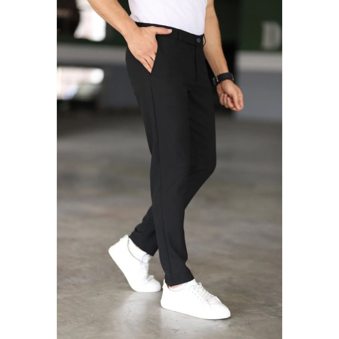 Erkek Düz Kesim Bilek Boy Kumaş Pantolon - 156938 Erkek Düz Kesim Bilek Boy Kumaş Pantolon - 156938