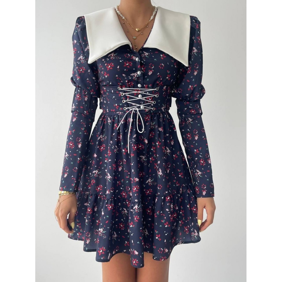 Dreamy İp Detaylı Mini Elbise - 147225 Dreamy İp Detaylı Mini Elbise - 147225