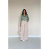 Bej Pileli Comfort Pantolon 154001 Bej Pileli Comfort Pantolon 154001