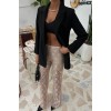 İçi Astarlı Dantel Pantolon 0081 158786 İçi Astarlı Dantel Pantolon 0081 158786