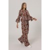 İşlemeli Oversize Pantolon - Kahve 162569 İşlemeli Oversize Pantolon - Kahve 162569