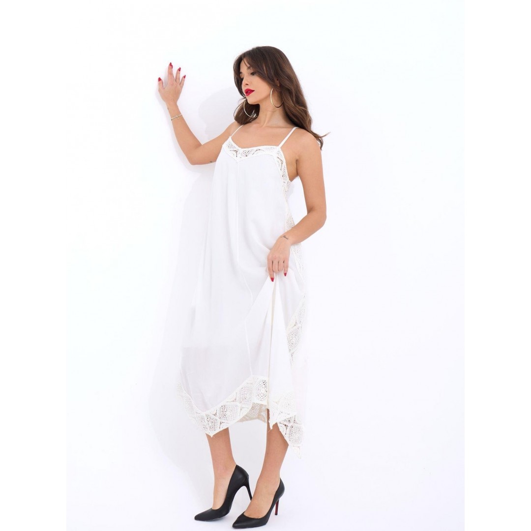 7108 ELBİSE-EKRU 143760 7108 ELBİSE-EKRU 143760