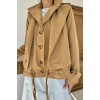 Camel Çift Katlı Kısa Ceket 152555 Camel Çift Katlı Kısa Ceket 152555