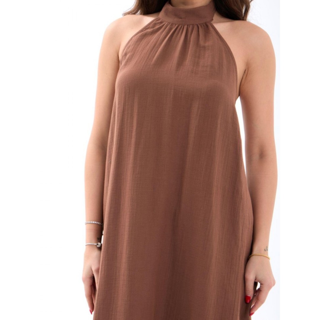 7145 ELBİSE-KAHVE 159527 7145 ELBİSE-KAHVE 159527