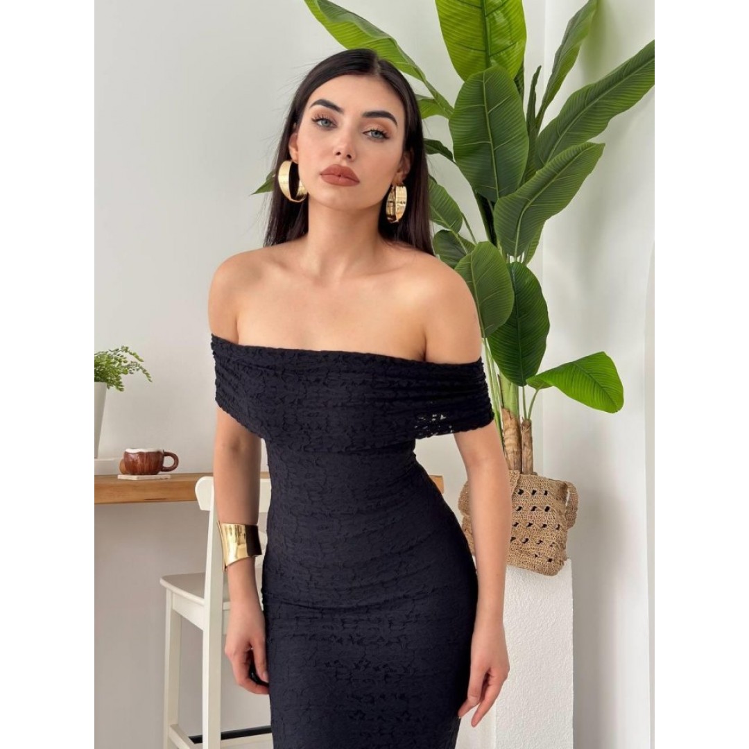 Uyef Straplez Elbise 153528