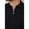 Erkek Yakası Fermuarlı Kısa Kollu T-shirt 161268