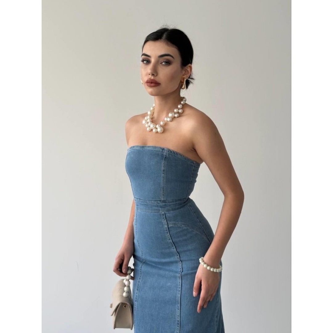 Izer Straplez Elbise - 149495 Izer Straplez Elbise - 149495