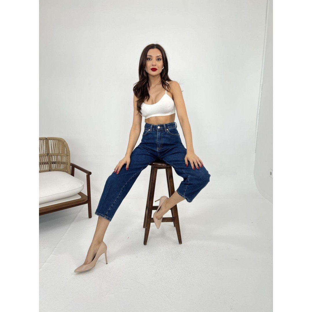 6520 DENİM BALLOON FIT-KOYU MAVİ - 143467 6520 DENİM BALLOON FIT-KOYU MAVİ - 143467