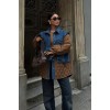 Denim Garnili Kapitone Ceket 7071 158407 Denim Garnili Kapitone Ceket 7071 158407