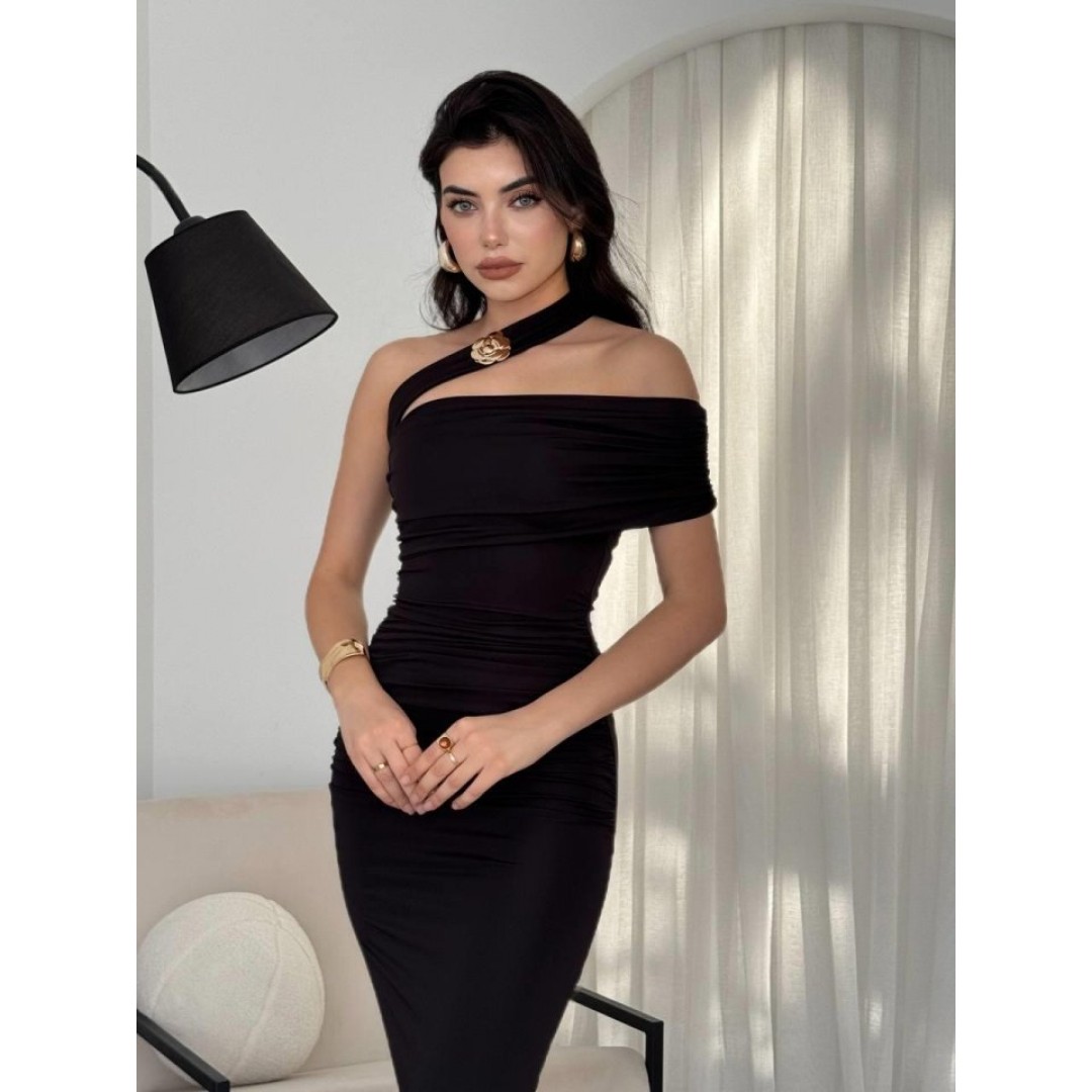 Reta Çapraz Omuz Elbise - 152389 Reta Çapraz Omuz Elbise - 152389
