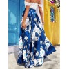 Kadın çiçek Baskılı Maxi Boy Süprem Etek 125318 Kadın çiçek Baskılı Maxi Boy Süprem Etek 125318