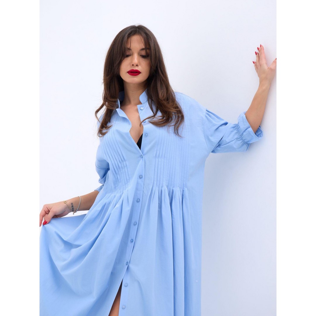 5865 ELBİSE-MAVİ 143371 5865 ELBİSE-MAVİ 143371