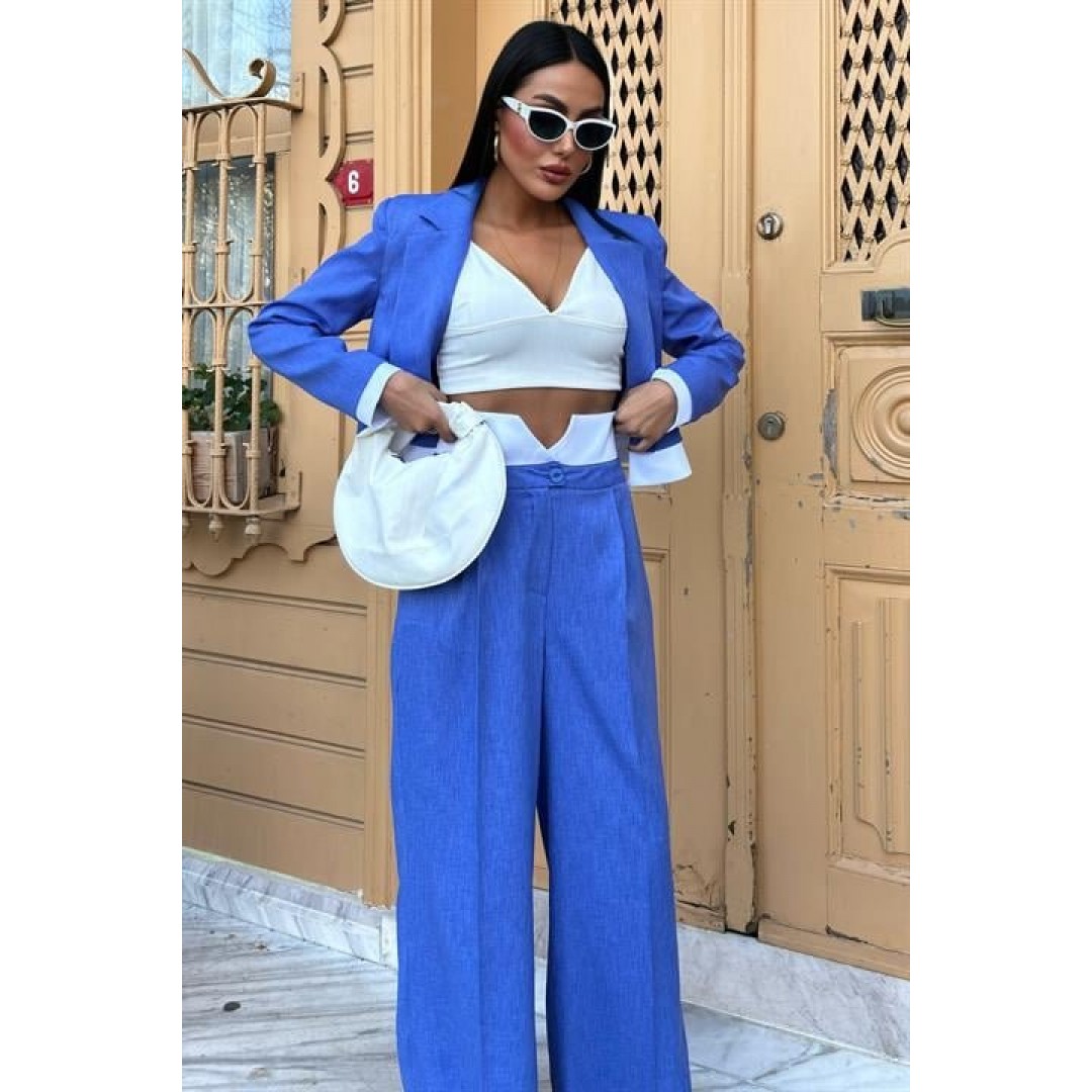 Audrey Crop Ceket Takım 10106 158618 Audrey Crop Ceket Takım 10106 158618