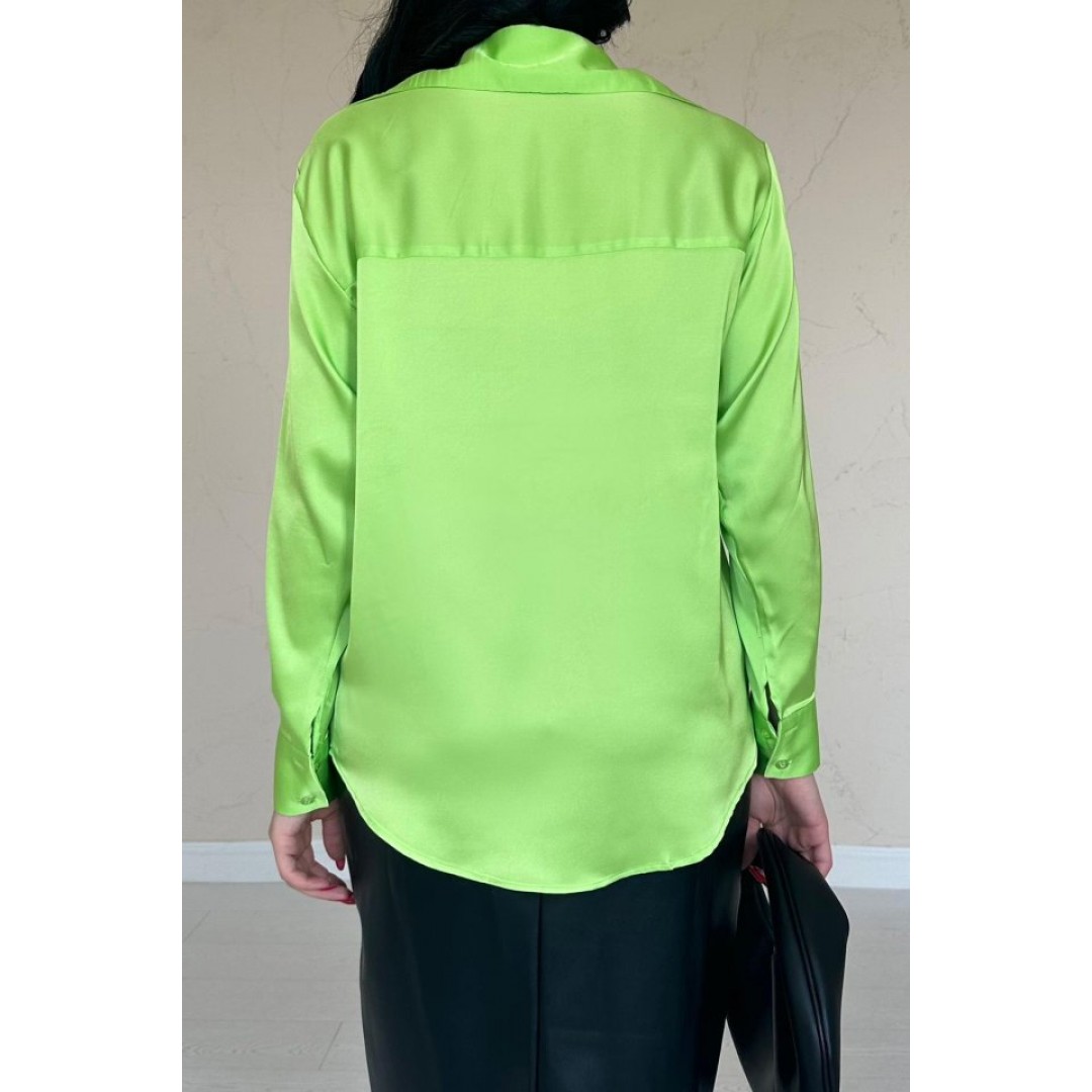 Neon Saten Gömlek 149452