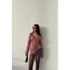SATEN ANVELOP BLUZ MANŞET KOL - Pudra 153614 SATEN ANVELOP BLUZ MANŞET KOL - Pudra 153614
