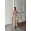 Haki İnce Kemer Detaylı Elbise - 156661 Haki İnce Kemer Detaylı Elbise - 156661