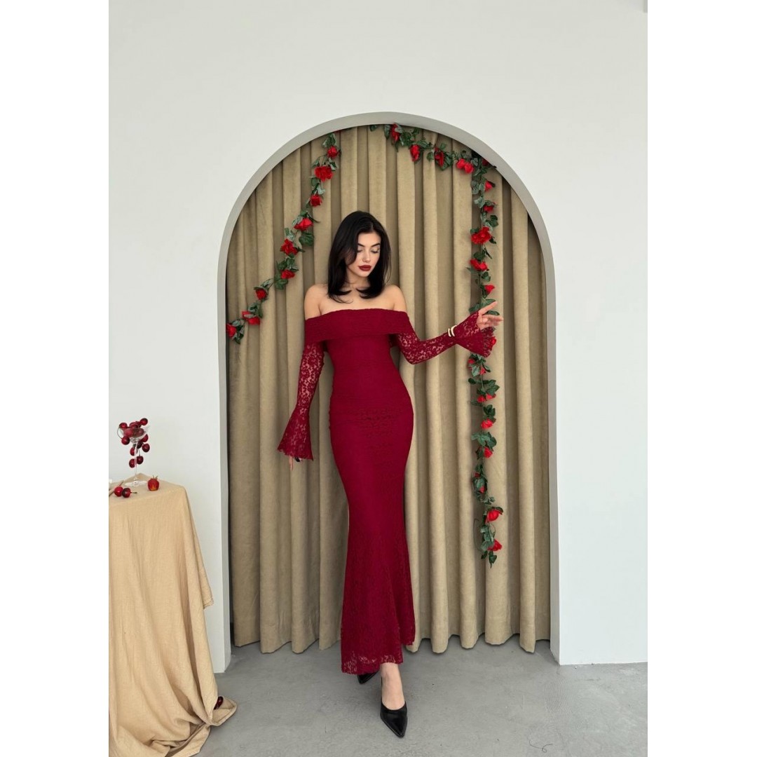 Arya Straplez Dantel Elbise 147049 Arya Straplez Dantel Elbise 147049