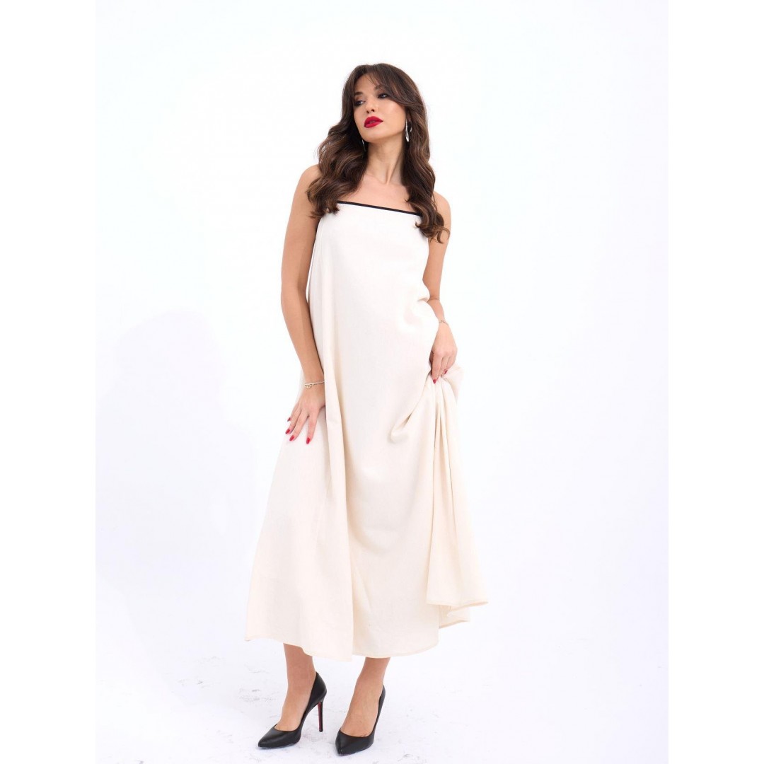 7103 ELBİSE-BEJ 143715 7103 ELBİSE-BEJ 143715