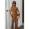 Tek Omuz Büstiyer Plazzo Pantolon Viscon Takım 10159 159275 Tek Omuz Büstiyer Plazzo Pantolon Viscon Takım 10159 159275