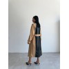 TRENCH BOYUNA DERİ PARÇALI - Bej - 152749 TRENCH BOYUNA DERİ PARÇALI - Bej - 152749
