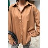 Klasik Oversize Poplin Gömlek 3421 158452