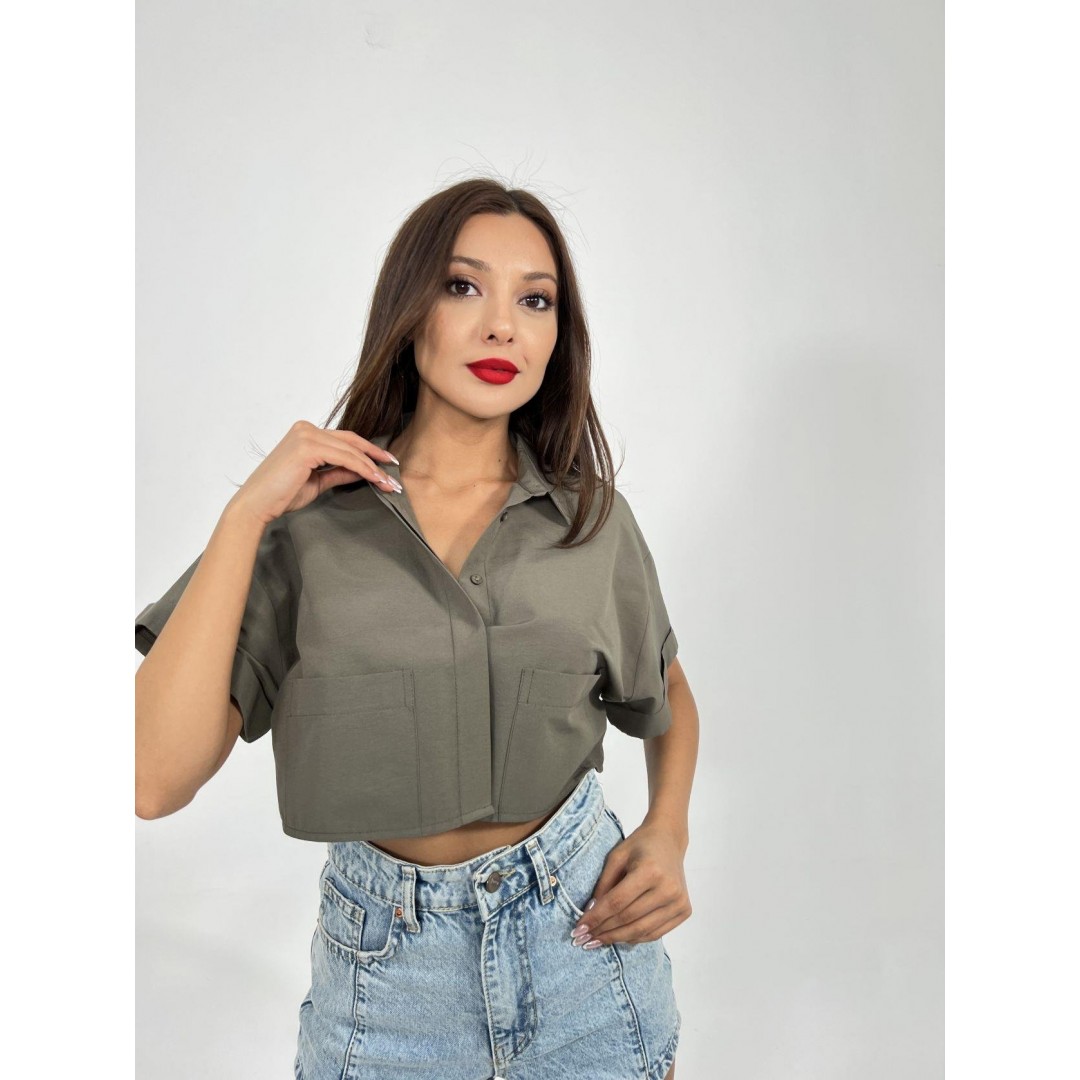 6882 BLUZ-HAKİ 143555 6882 BLUZ-HAKİ 143555