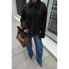 Lolita Uzun Kollu Süet Ceket 6115 157949