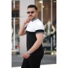 Erkek Yakalı çift Renk Kısa Kollu T-shirt 161260 Erkek Yakalı çift Renk Kısa Kollu T-shirt 161260