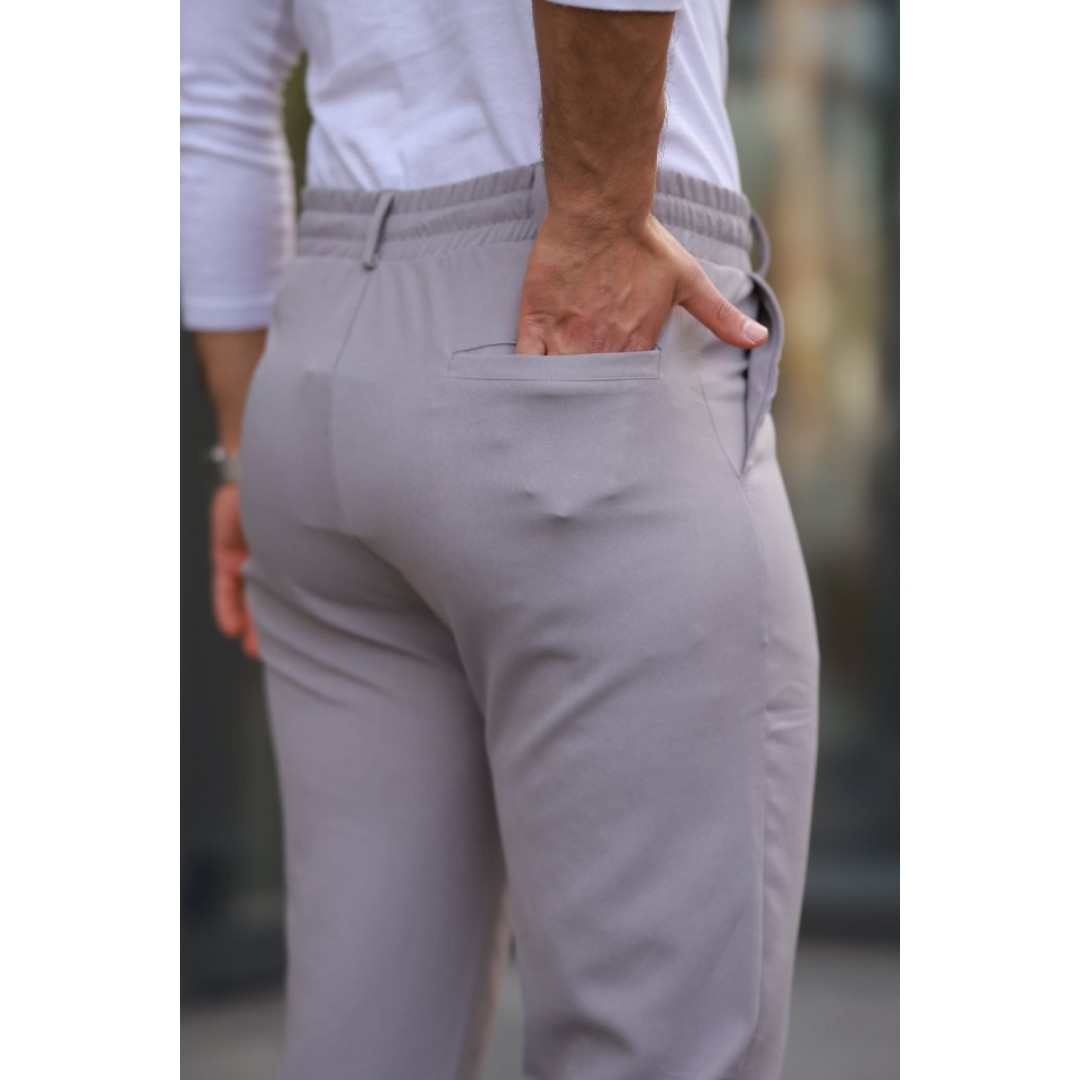 Erkek Beli Bağcıklı Jogger Pantolon - 160451 Erkek Beli Bağcıklı Jogger Pantolon - 160451