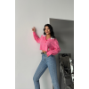 CROP GÖMLEK BEYAZ YAKA VE ETİKET DETAYLI - Pembe - 153760 CROP GÖMLEK BEYAZ YAKA VE ETİKET DETAYLI - Pembe - 153760