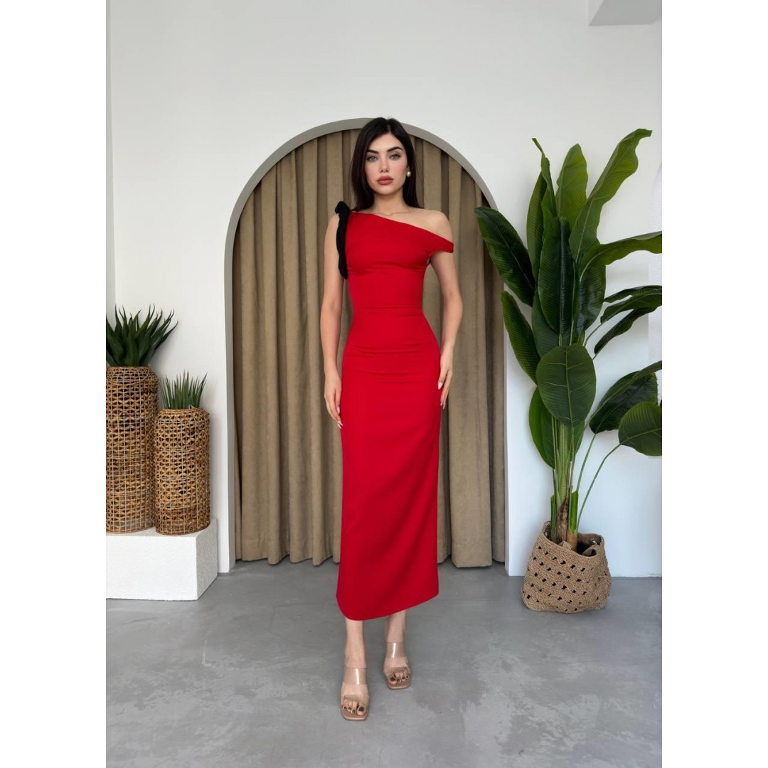 Jovani Omuz Detaylı Elbise - 147491 Jovani Omuz Detaylı Elbise - 147491