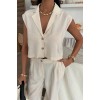 Zoe Crop Yelek Takım 9744-08 155160 Zoe Crop Yelek Takım 9744-08 155160