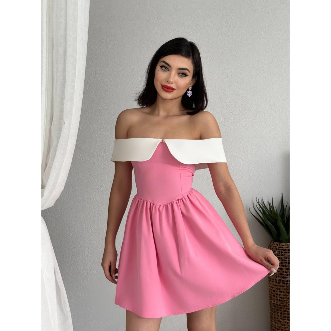 Nalia Beyaz Yakalı Elbise - 147244 Nalia Beyaz Yakalı Elbise - 147244