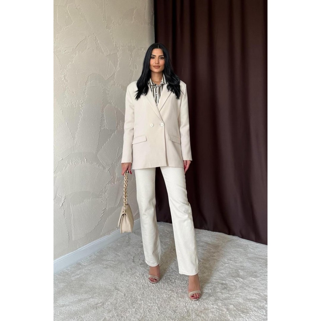 Bej Blazer Ceket 154186 Bej Blazer Ceket 154186