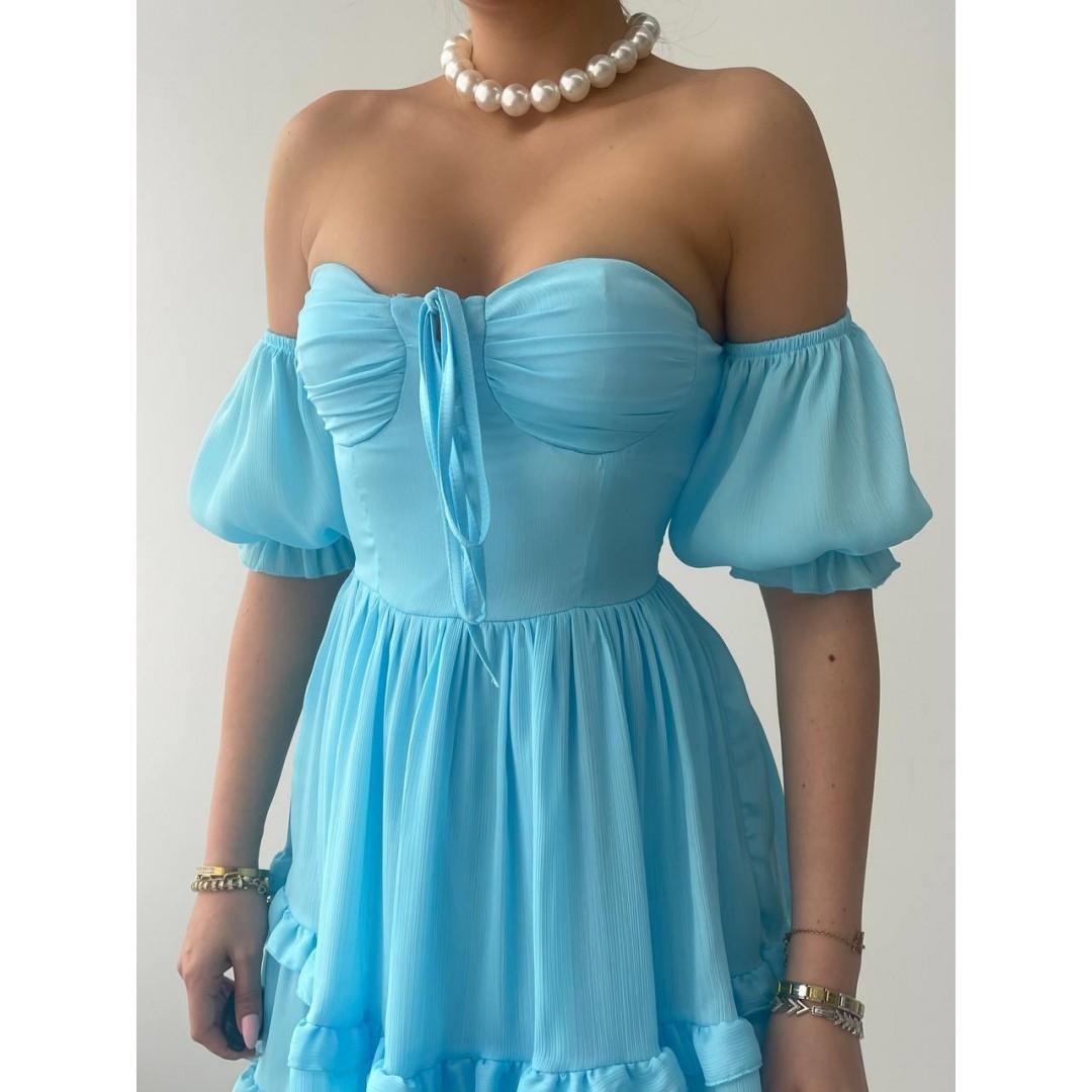 Vingo Mini Elbise 147128