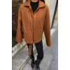 KAŞE GÖMLEK CEKET YANDAN CEP DETAYLI - Kahverengi 151680 KAŞE GÖMLEK CEKET YANDAN CEP DETAYLI - Kahverengi 151680