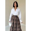 Leopar Leopar Büzgülü Uzun Etek 162870 Leopar Leopar Büzgülü Uzun Etek 162870