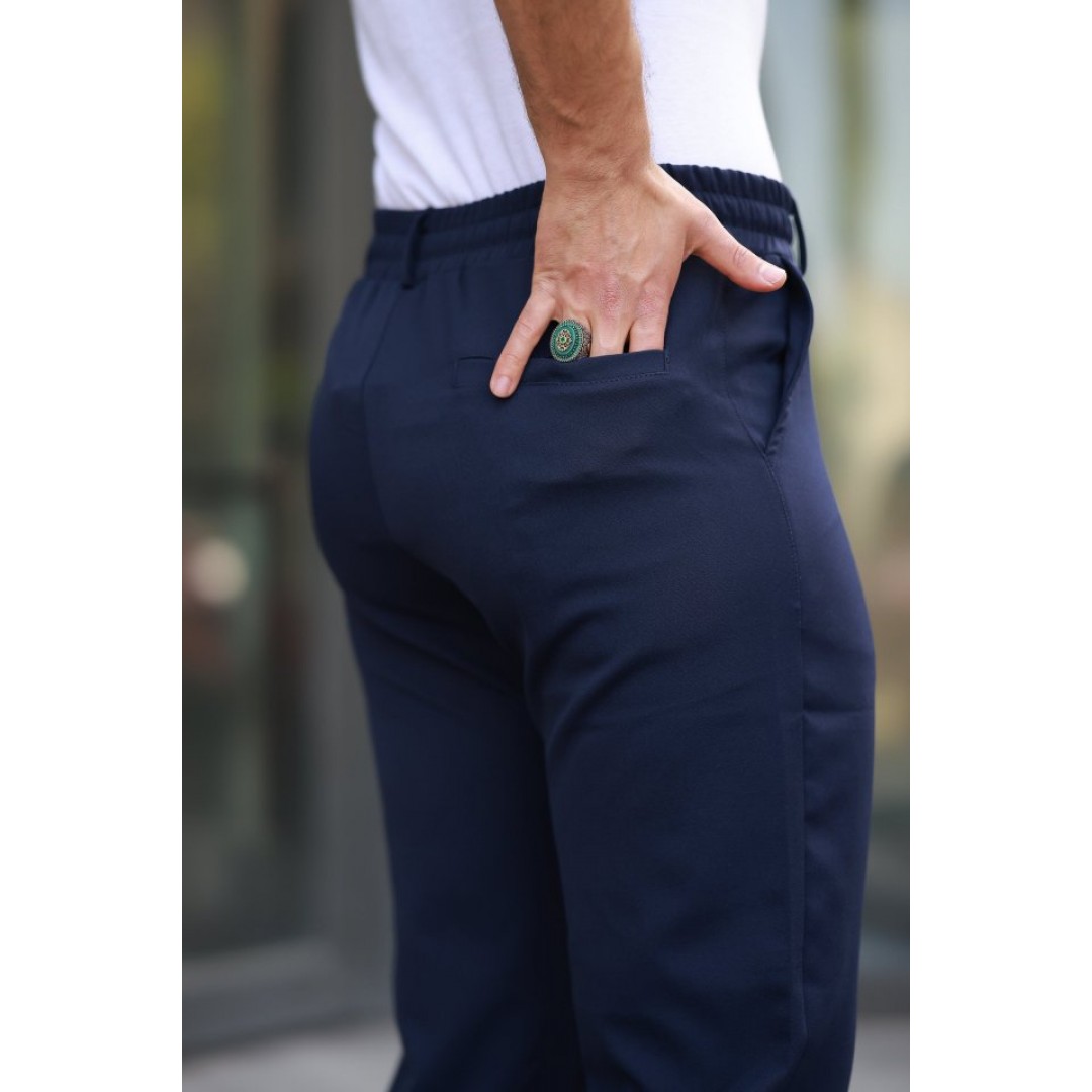 Erkek Beli Bağcıklı Jogger Pantolon - 160450 Erkek Beli Bağcıklı Jogger Pantolon - 160450
