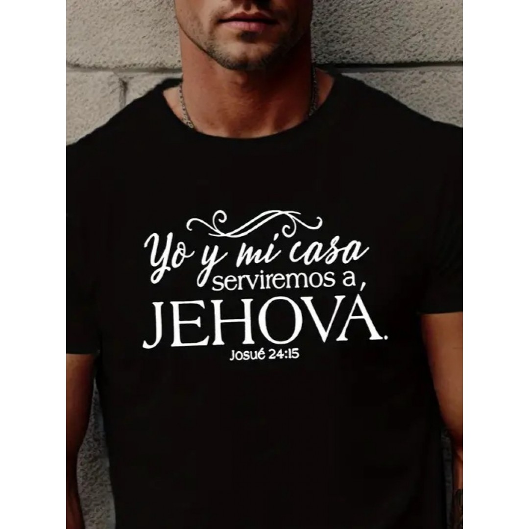 Erkek Jehova Baskılı Süprem T-shirt - 158351 Erkek Jehova Baskılı Süprem T-shirt - 158351