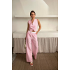 GOFRE ÇİZGİLİ YELEK - PANTOLON TAKIM - Pembe 160807 GOFRE ÇİZGİLİ YELEK - PANTOLON TAKIM - Pembe 160807