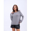 4201 TRİKO SIFIR YAKA BASİC SALAŞ-GRİ - 143955 4201 TRİKO SIFIR YAKA BASİC SALAŞ-GRİ - 143955