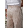 Erkek Beli Lastikli Keten Rahat Pantolon 162907 Erkek Beli Lastikli Keten Rahat Pantolon 162907