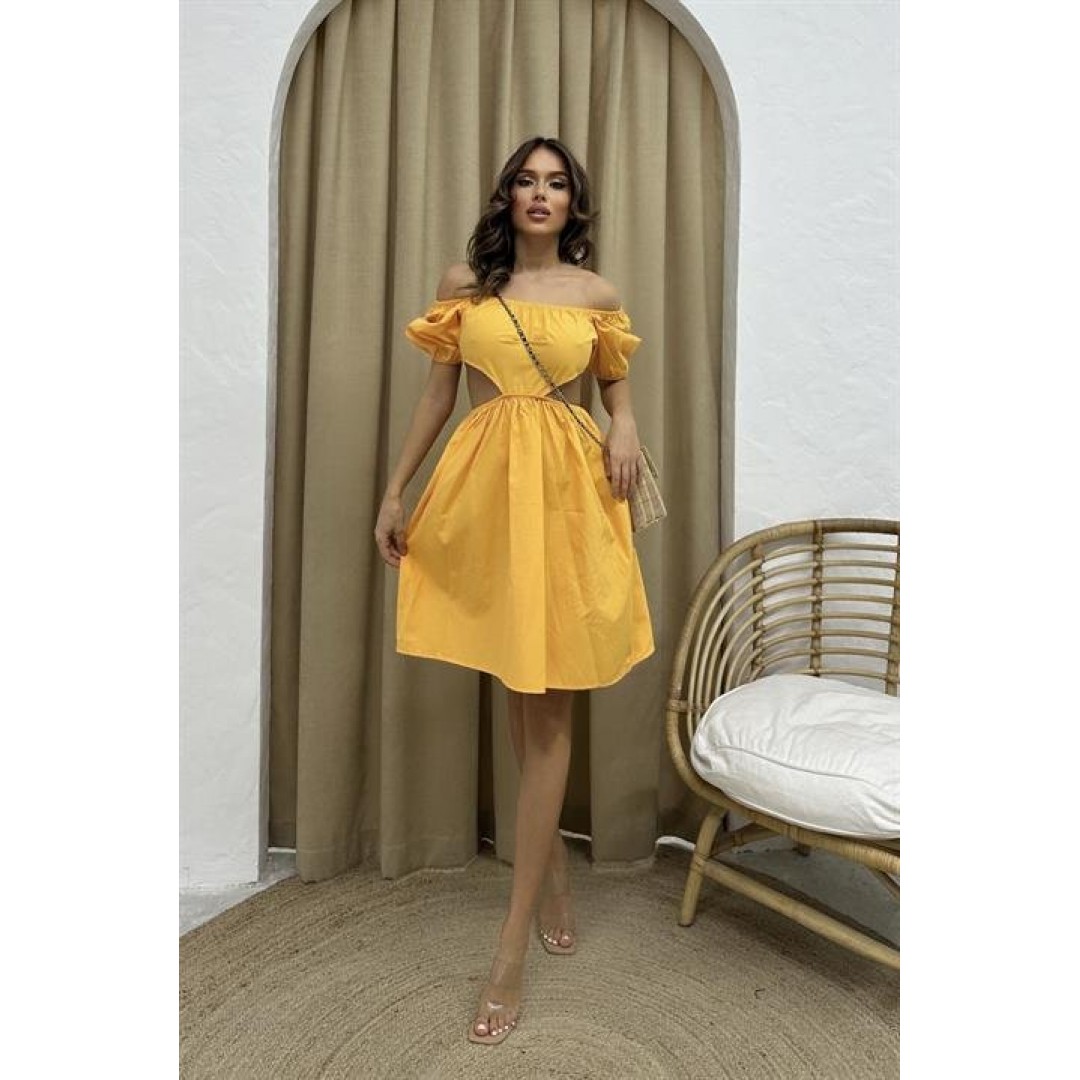 Stefanie Cut Out Elbise 2143-02