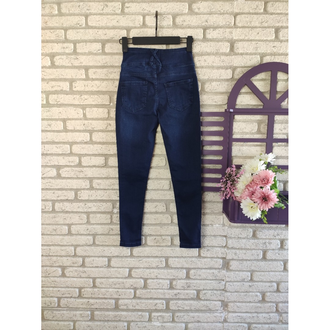 Yüksek Bel Likralı Jean Pantolon 90 Cm 47249 Yüksek Bel Likralı Jean Pantolon 90 Cm 47249